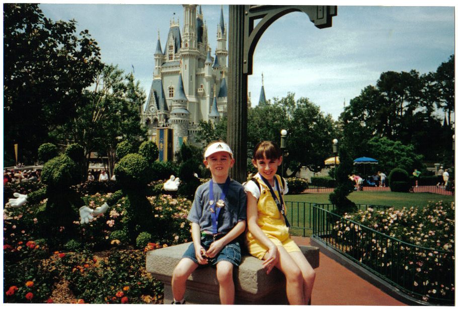 kids at the castle
