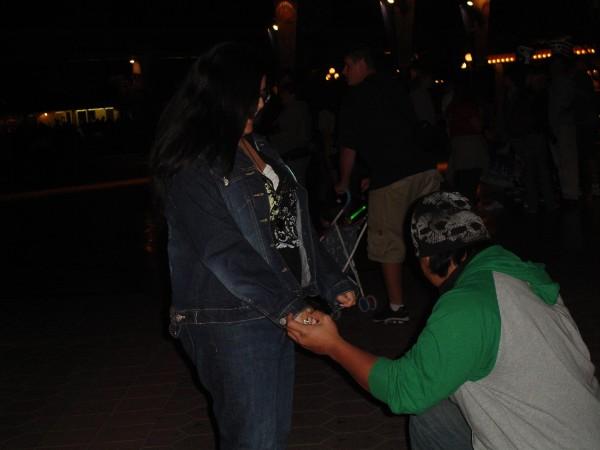 Kneeling?