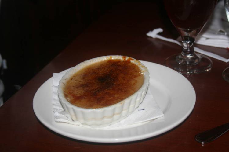 Le Cellier creme brulee