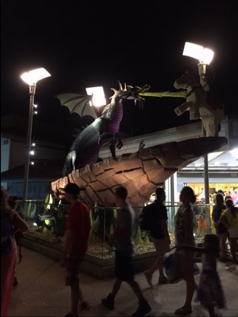 Lego Dragon - Disney Springs - 2017
