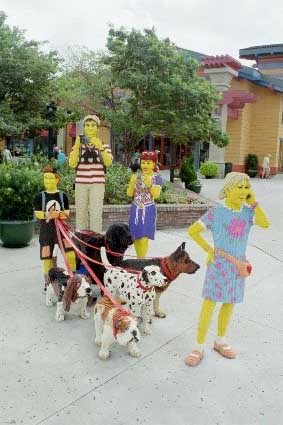 Lego tourists