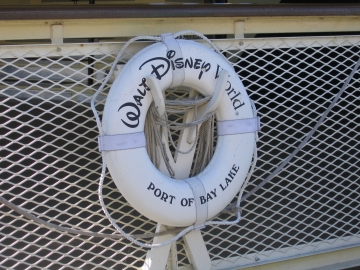 Life preserver on Ferry