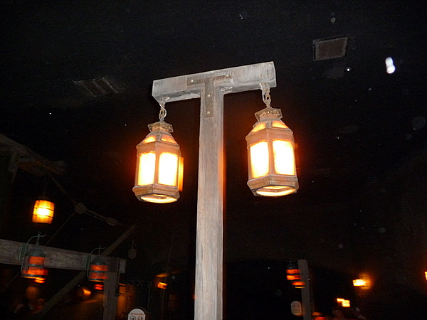 Light post at POTC