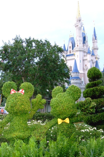 Lime Green Mickey Head