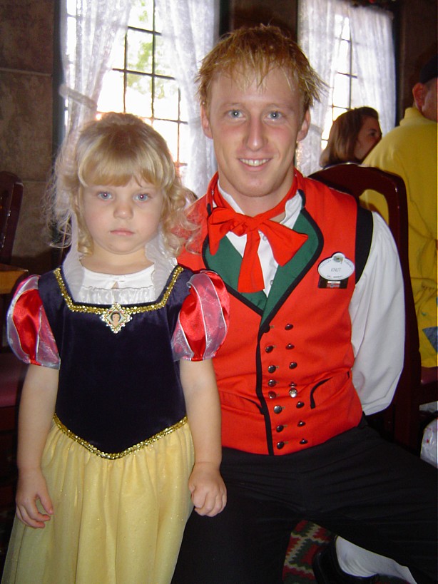 Linnea and Waiter - 11/2004