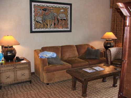 Living room (pull out couch)