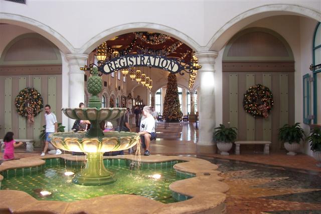 Lobby area.