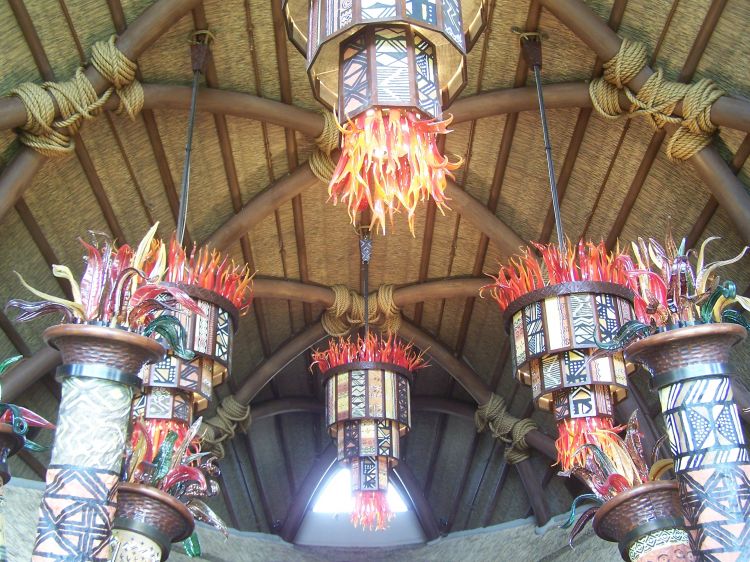 Lobby detail.