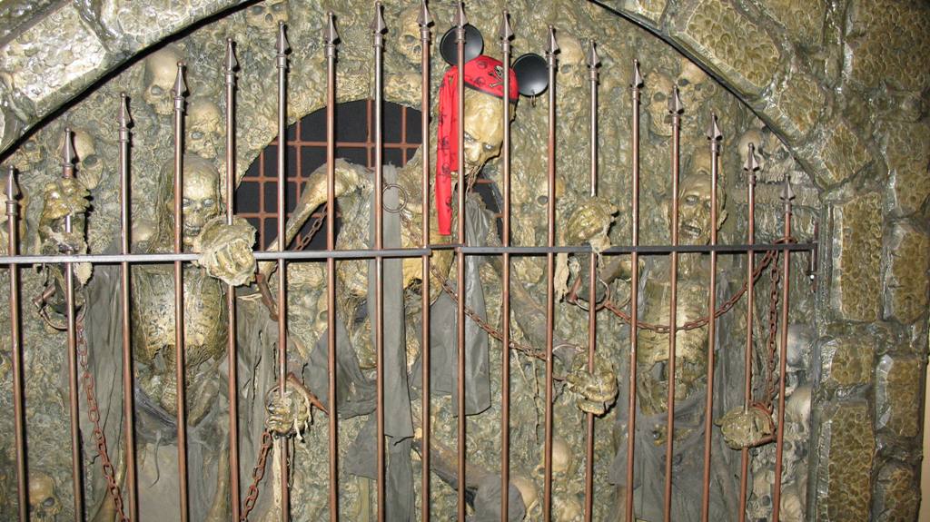 Locked in Jail and I still have to wear Mickey Ears!