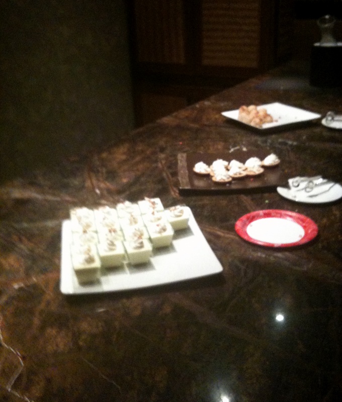 Lounge Offerings - desert