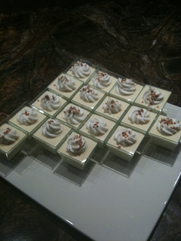 Lounge Offerings - desert
