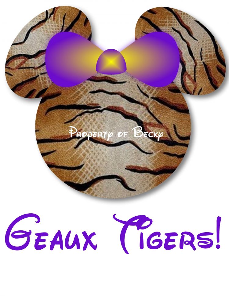 LSU MINNIE HEAD