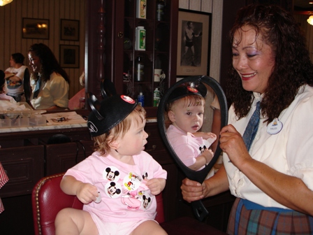 Madison's 1st haircut