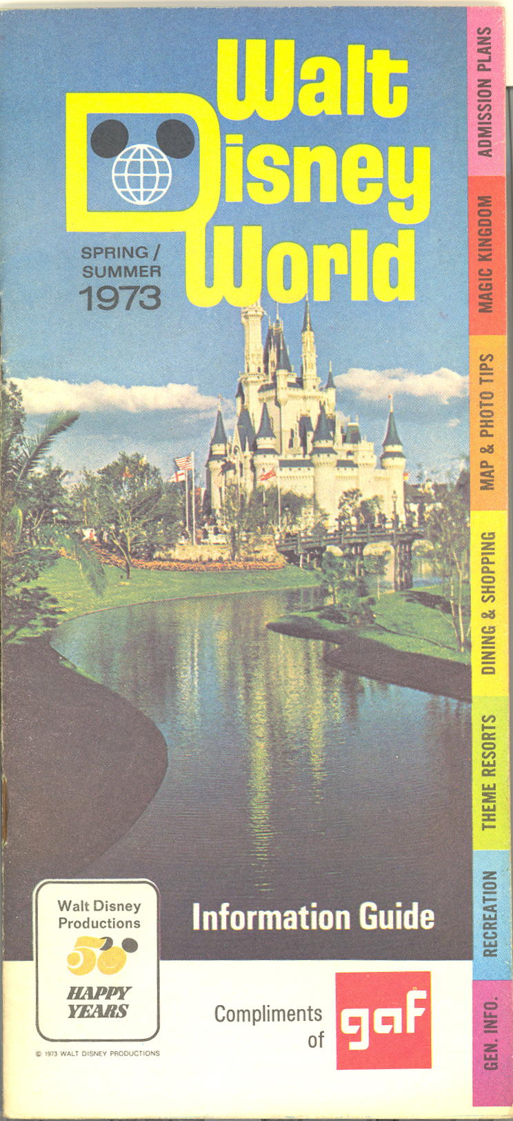 Magic Kingdom 1973 Brochure