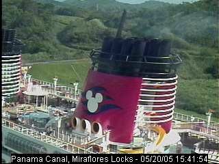 Magic sails Panama Canal
