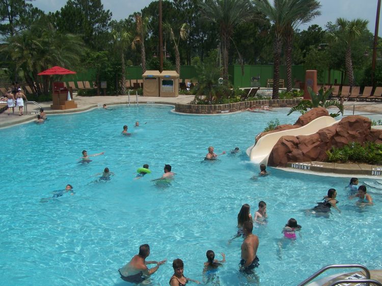 MAin pool.