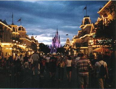 Main Street at Dusk