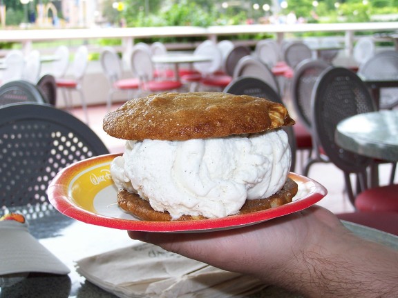 Main Street Bakery Ice cream cookie sandwich