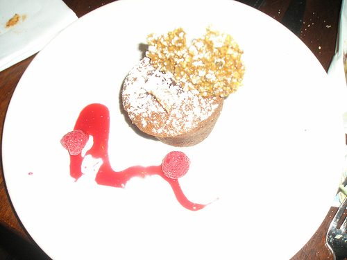 Mama Melrose Warm Chocolate Truffle Cake