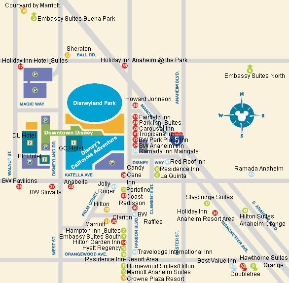 Map - Good Neighbor Hotels