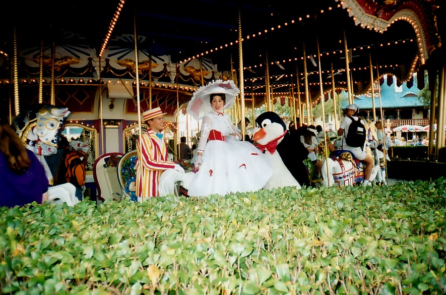 Mary Poppins and friends.