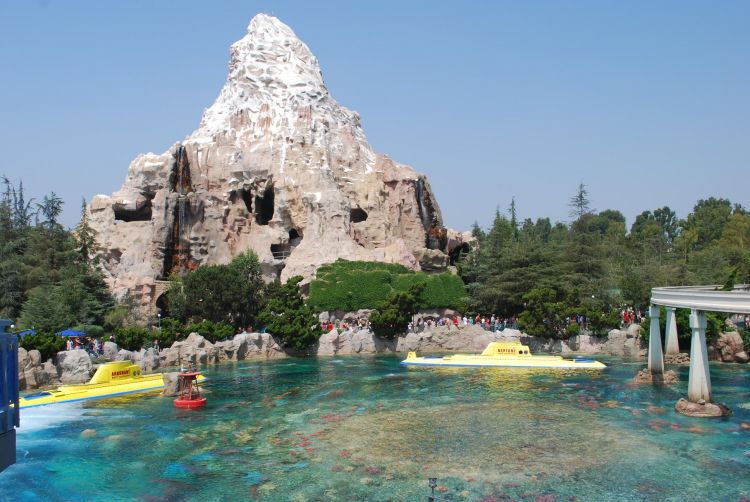 Matterhorn Mountain and Finding Nemo Submarine Voyage