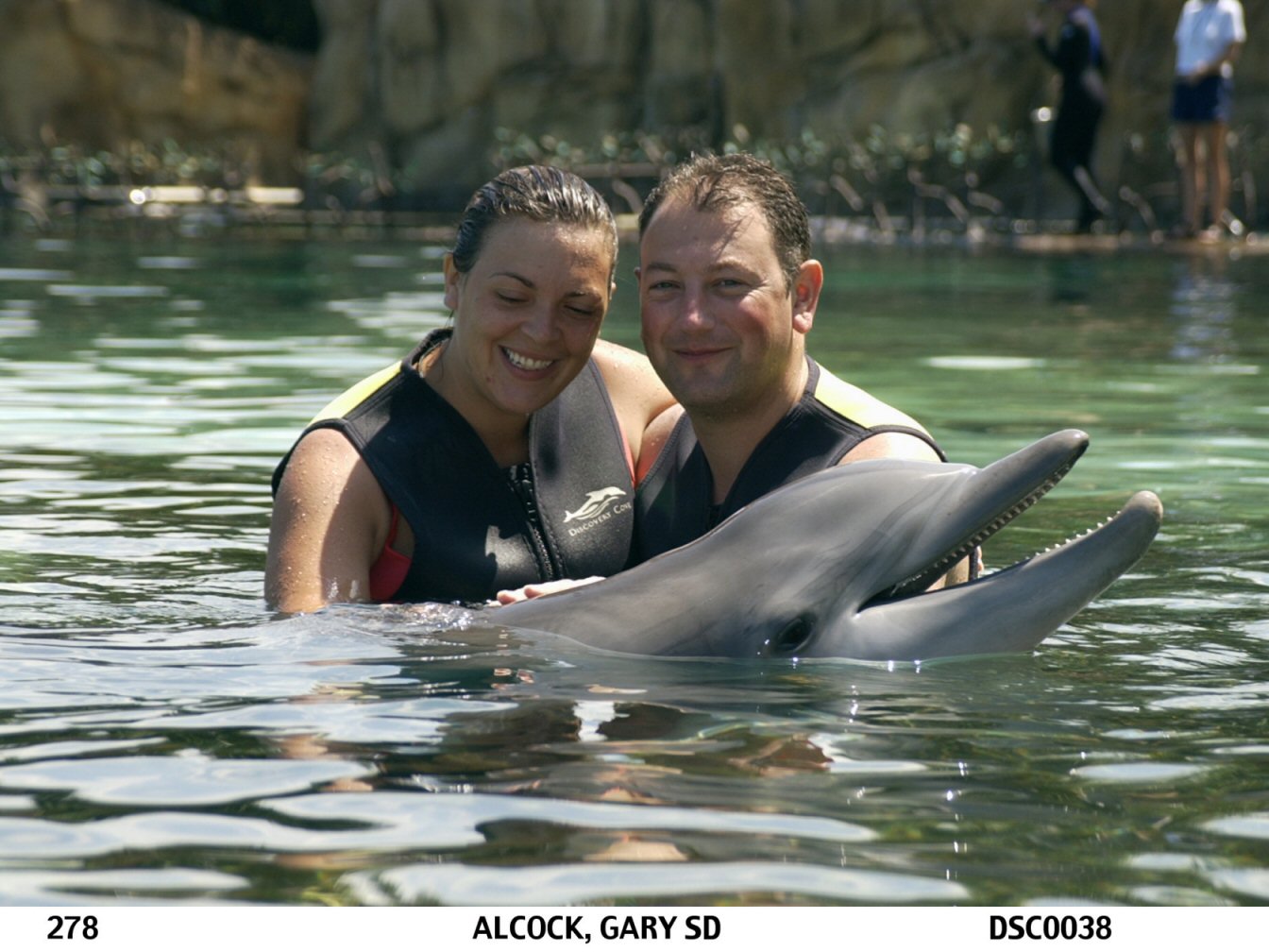 Me and DH Discovery Cove Sep 04