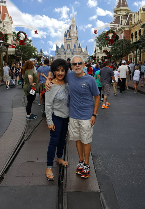 Me and the wifey...