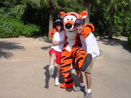 me, my tongue and tigger