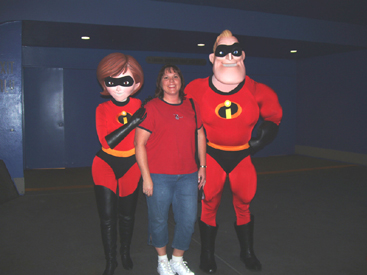 Me with The Incredibles