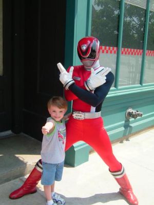 Meeting the Red Ranger