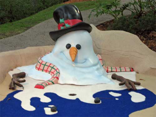 Melting Snowman