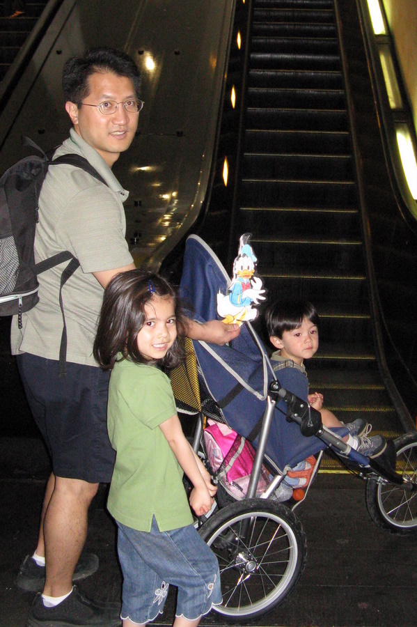 Metro Escalator Ascent