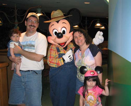 Mickey at Garden Grill