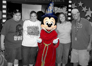 Mickey b&w