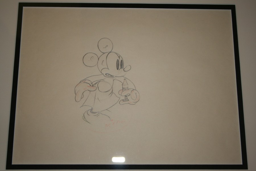Mickey Mouse - The Worm Turns - Original Production Drawing - 1937