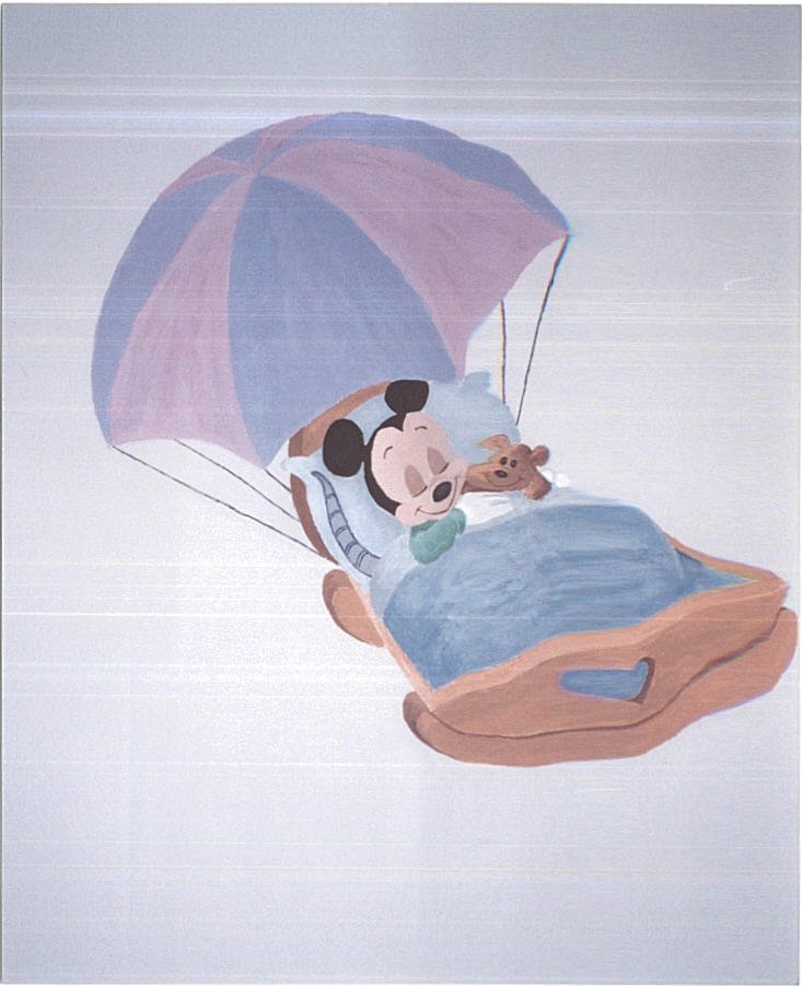 Mickey Sleeping