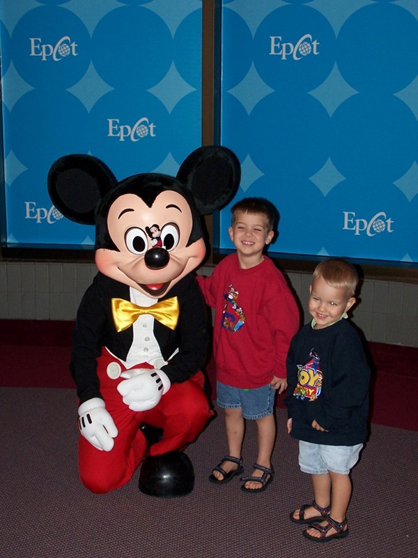Mickey, you've got something on your nose