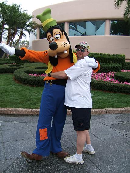 Mike and Goofy