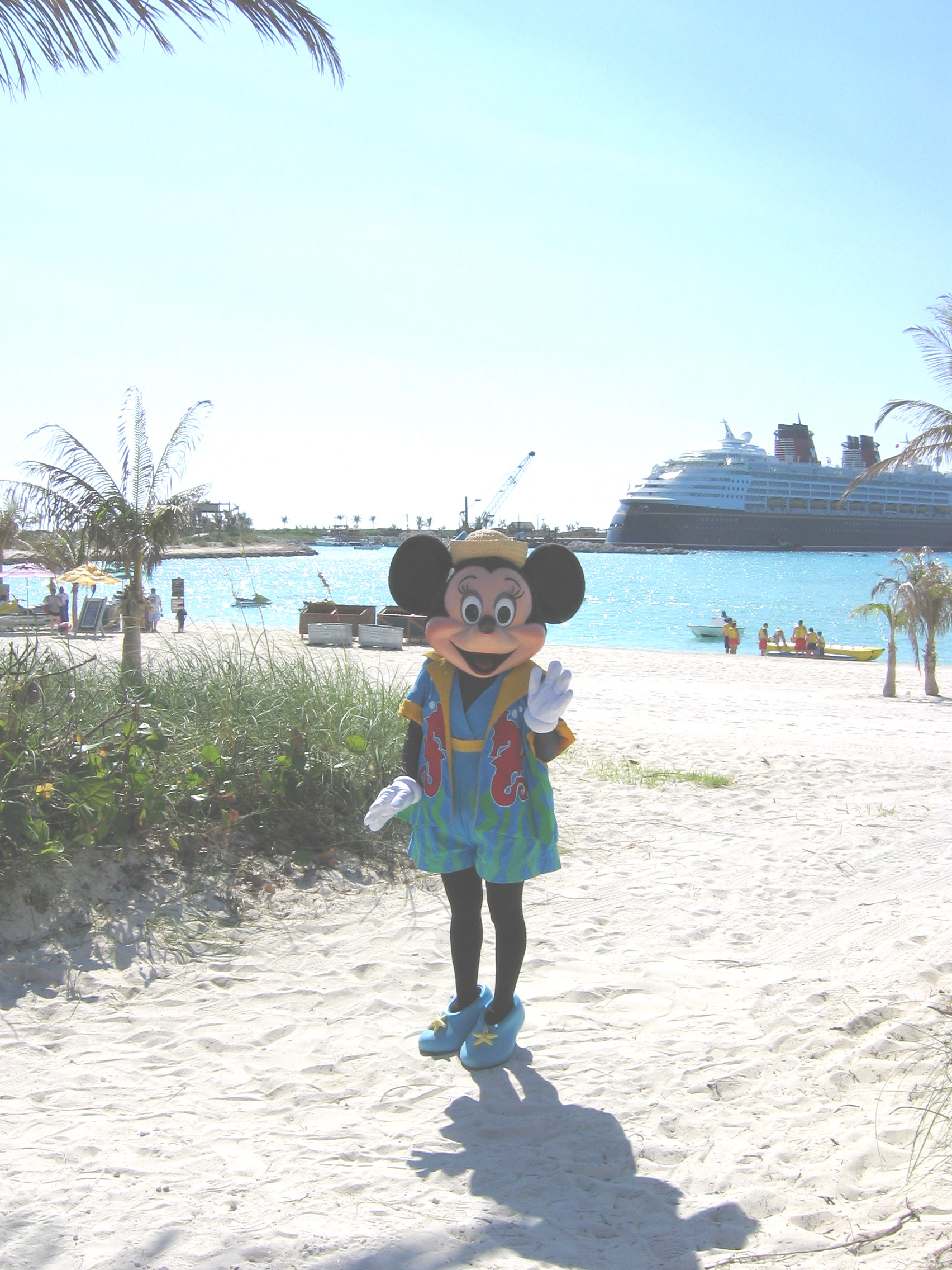 MInnie at Castaway Cay