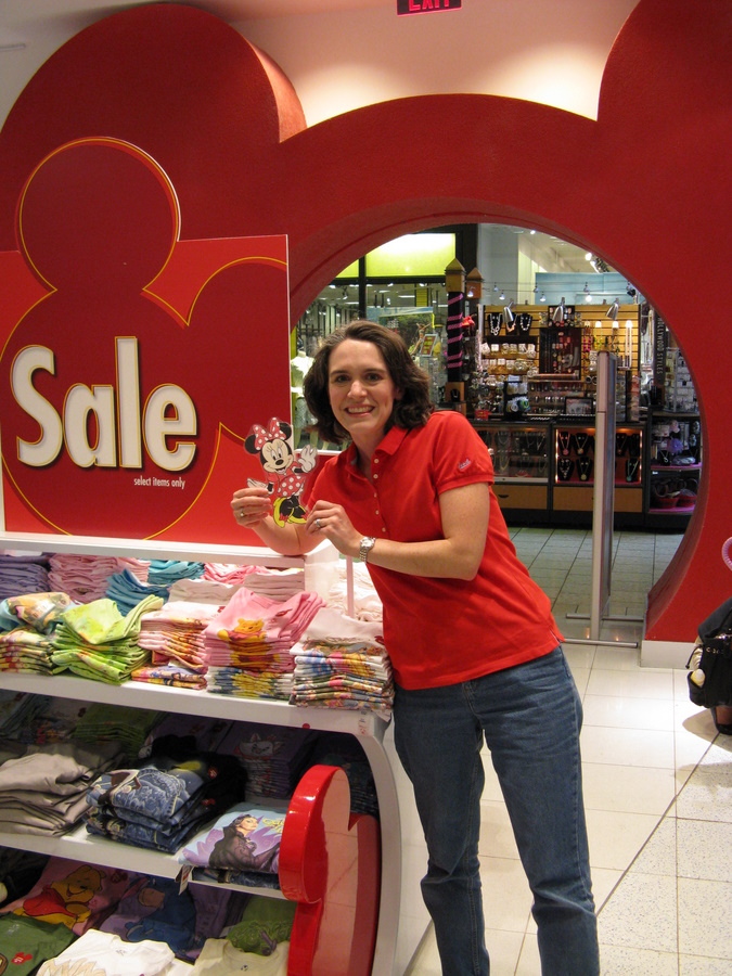 Minnie at the Mall