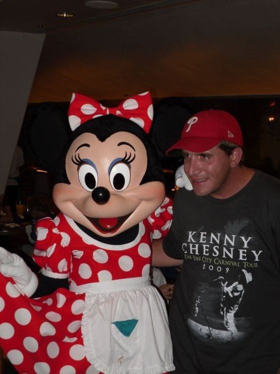 Minnie made me blush!