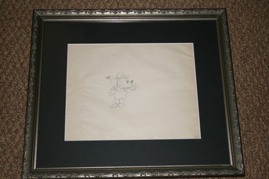 Minnie Mouse - Original Production Drawing