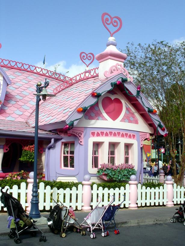 Minnie's House Christmas Lights