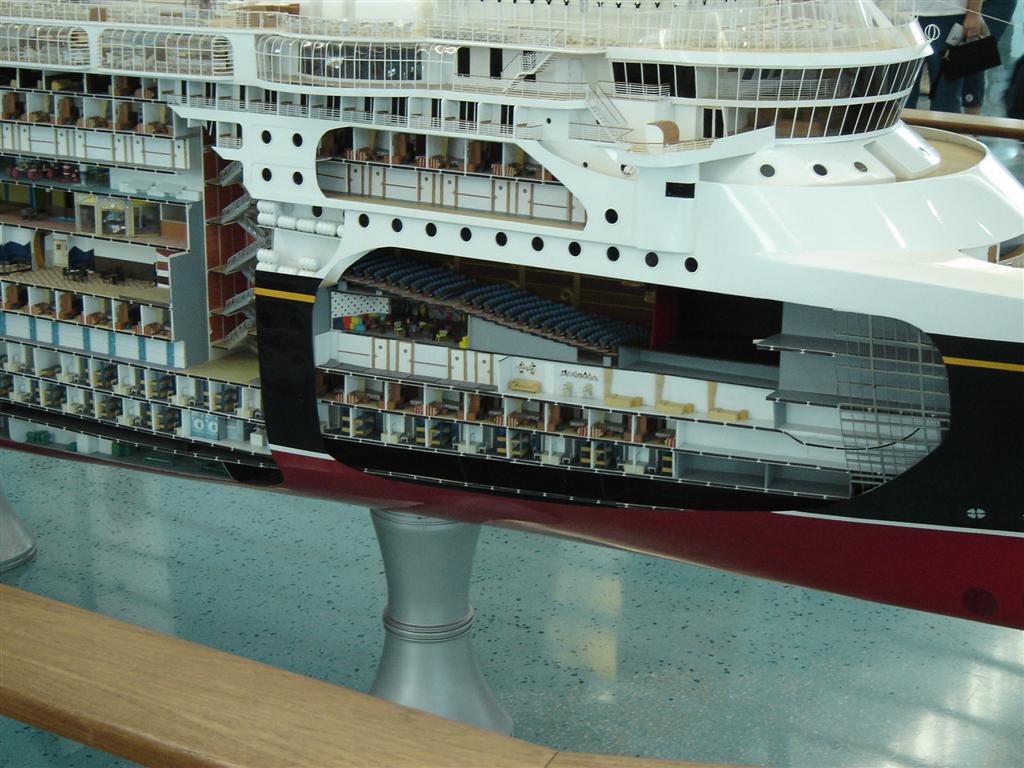 Model of Walt Disney Theater