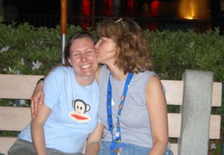 Mom & Me on a Bench at Disney Hollywood Studios