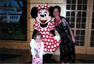 Mommy & Jo Jo with Minnie