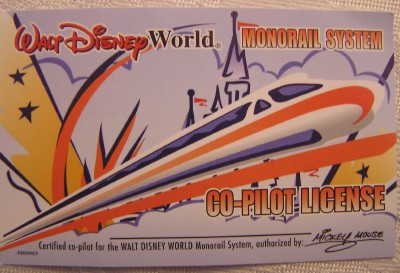 Monorail CO-Pilot License