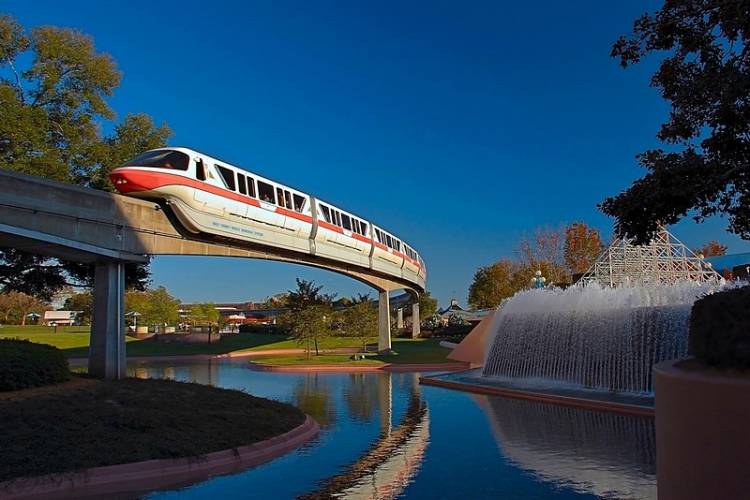 Monorail Coral Future World