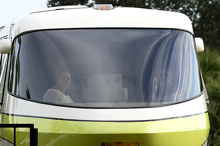 Monorail tourists